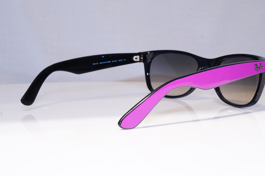 RAY-BAN Mens Womens Designer Sunglasses Violet Rectangle RB 2132 672/22 20129