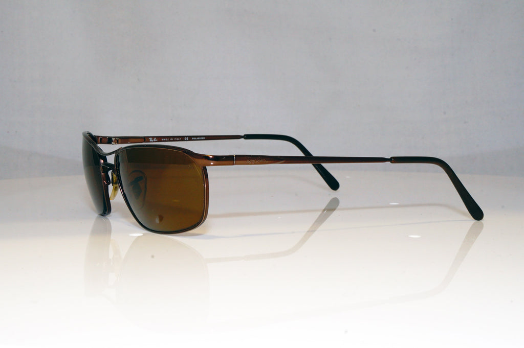 RAY-BAN Mens Polarized Designer Sunglasses Black FLIGHT RB 3132 012/47 17372