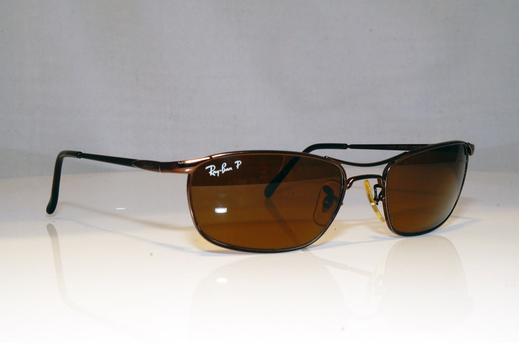 RAY-BAN Mens Polarized Designer Sunglasses Black FLIGHT RB 3132 012/47 17372