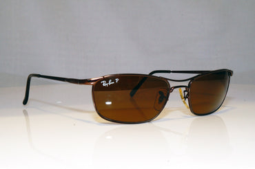 RAY-BAN Mens Polarized Designer Sunglasses Black FLIGHT RB 3132 012/47 17372