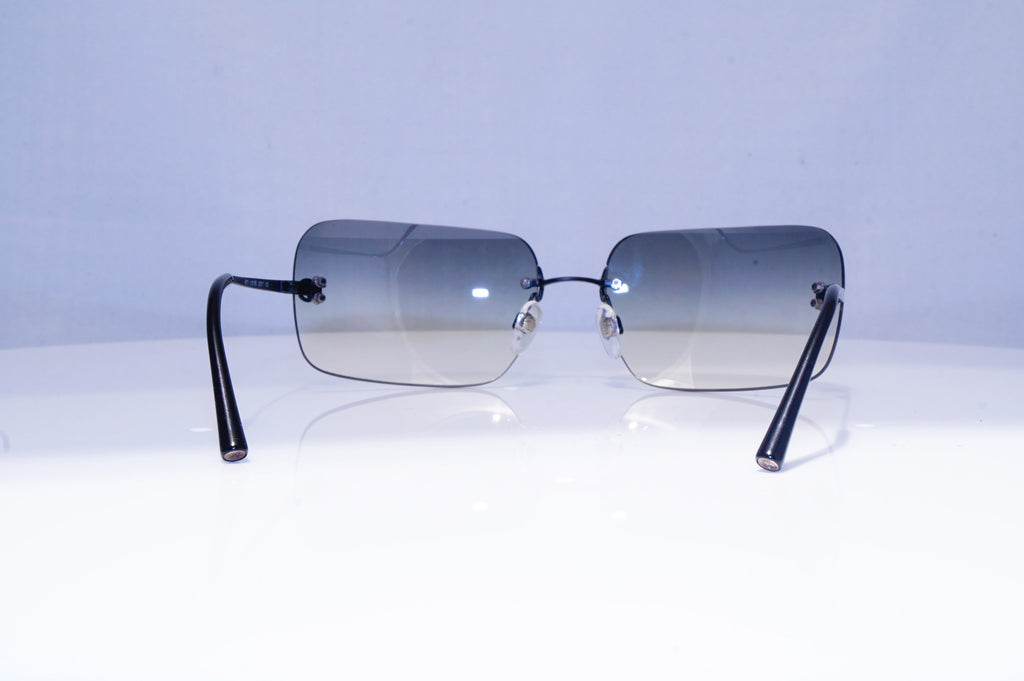 CHANEL Womens Designer Sunglasses Black Rimless 4017 101/8G 20493