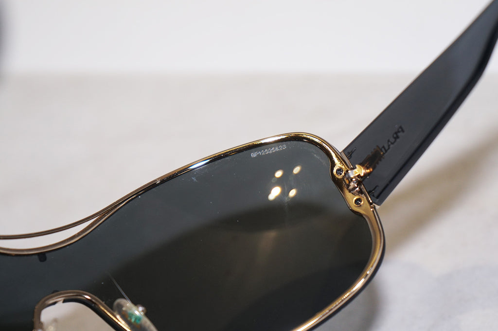 PRADA Womens Designer Sunglasses Grey Shield SPR 63O ZVN-1A1 14617