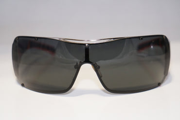 PRADA Mens Designer Sunglasses Black Shield SPS 53H 1BC-1A1 15707