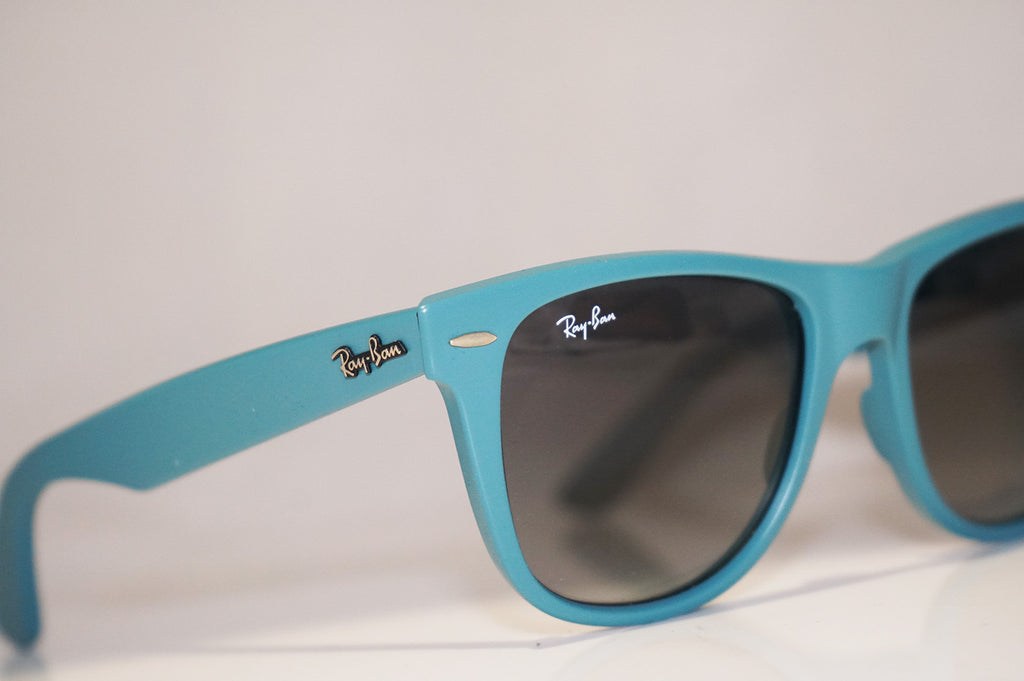 RAY-BAN Immaculate Mens Designer Sunglasses Blue Wayfarer RB 2140 884 71 14638