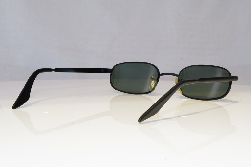 RAY-BAN Mens Vintage 1990 Designer Sunglasses Black Rectangle W2191 BLK 18963