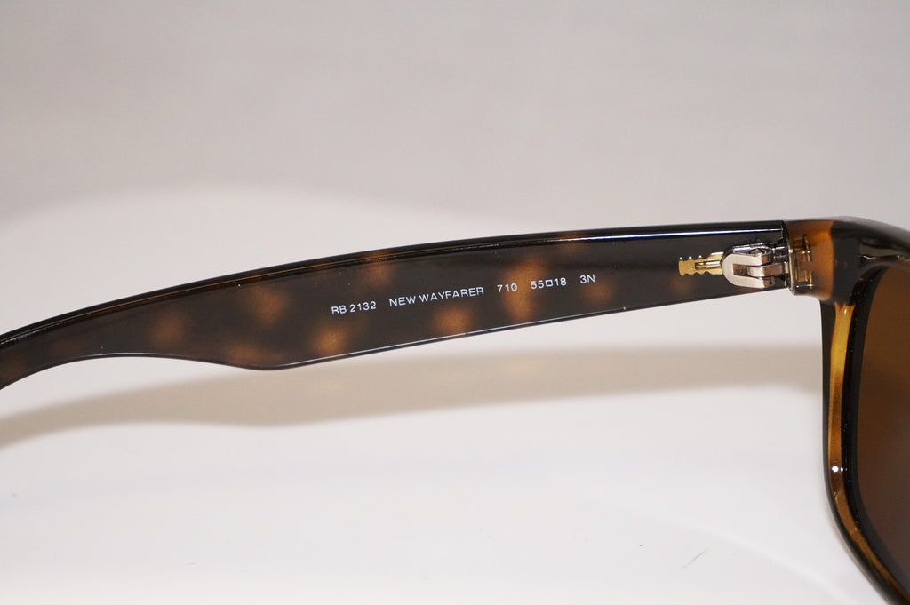 RAY-BAN Mens Unisex Designer Sunglasses Brown New Wayfarer RB 2132 710 14600