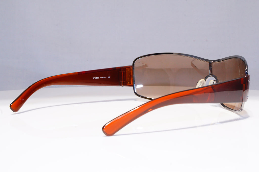 PRADA Mens Designer Sunglasses Brown Shield SPS 52E 5AV-6S1 20507