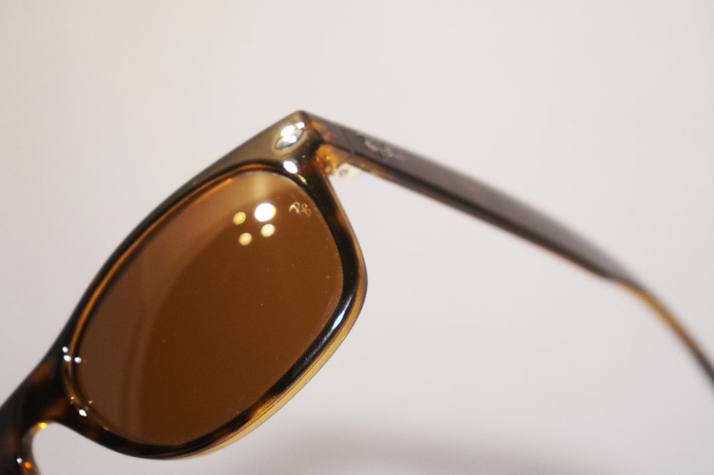RAY-BAN Mens Unisex Designer Sunglasses Brown New Wayfarer RB 2132 710 14600
