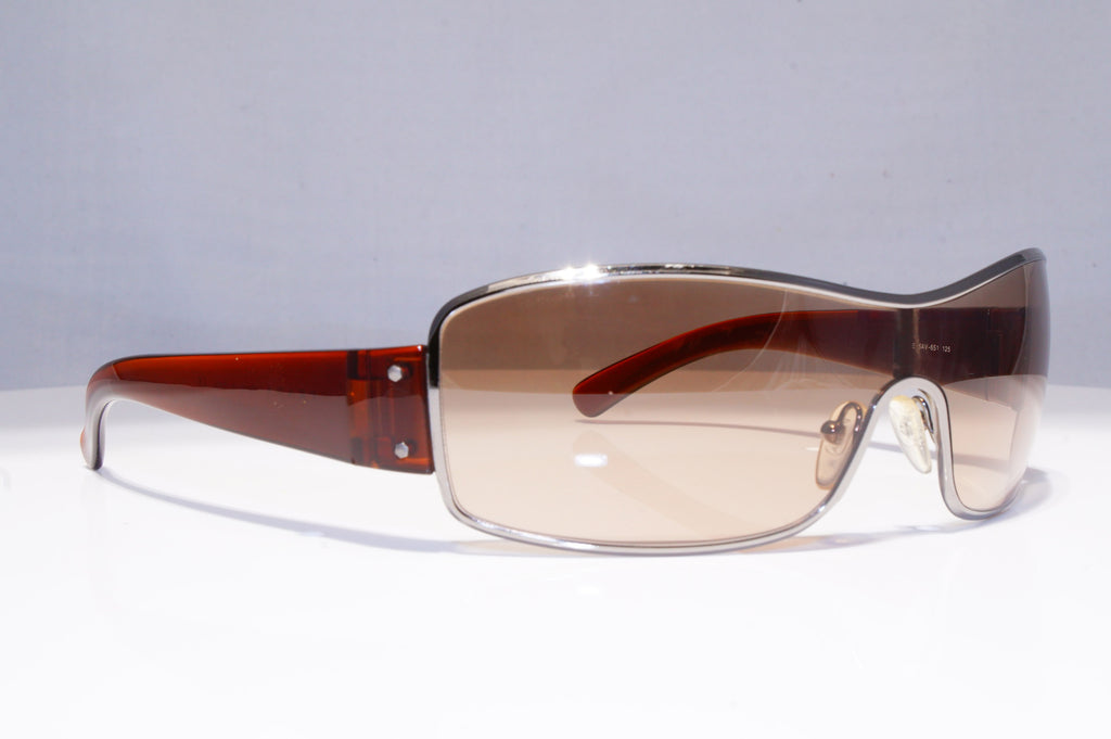 PRADA Mens Designer Sunglasses Brown Shield SPS 52E 5AV-6S1 20507