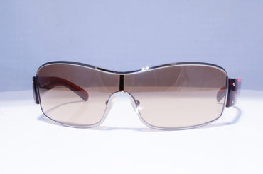 PRADA Mens Designer Sunglasses Brown Shield SPS 52E 5AV-6S1 20507