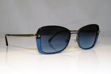 CHANEL Womens Designer Sunglasses Blue Square 4184 432/4C 17354