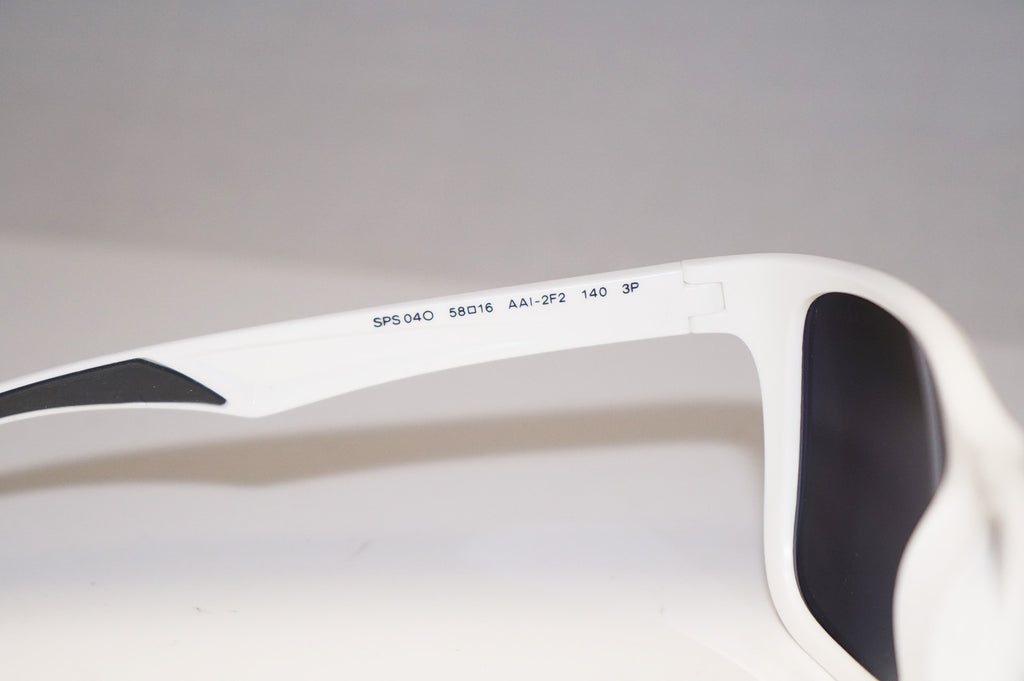 PRADA Mens Designer Polarized Mirror Sunglasses White SPS 04O AAI-2F2 14574