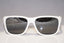 PRADA Mens Designer Polarized Mirror Sunglasses White SPS 04O AAI-2F2 14574