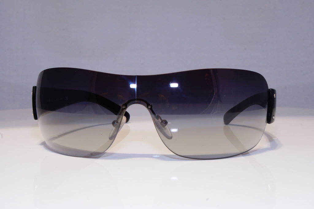 PRADA Mens Designer Sunglasses Black Shield SPS 07F 1AB-5D1 20503