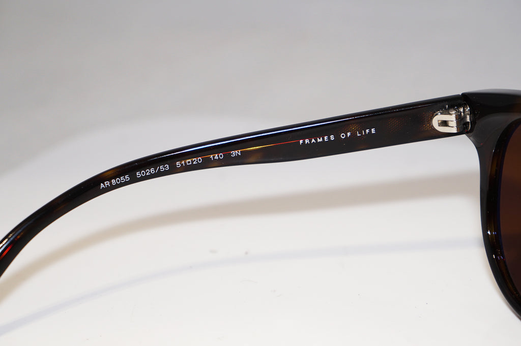 GIORGIO ARMANI Mens Designer Sunglasses Brown Frames of Life AR 8055 5026 15764