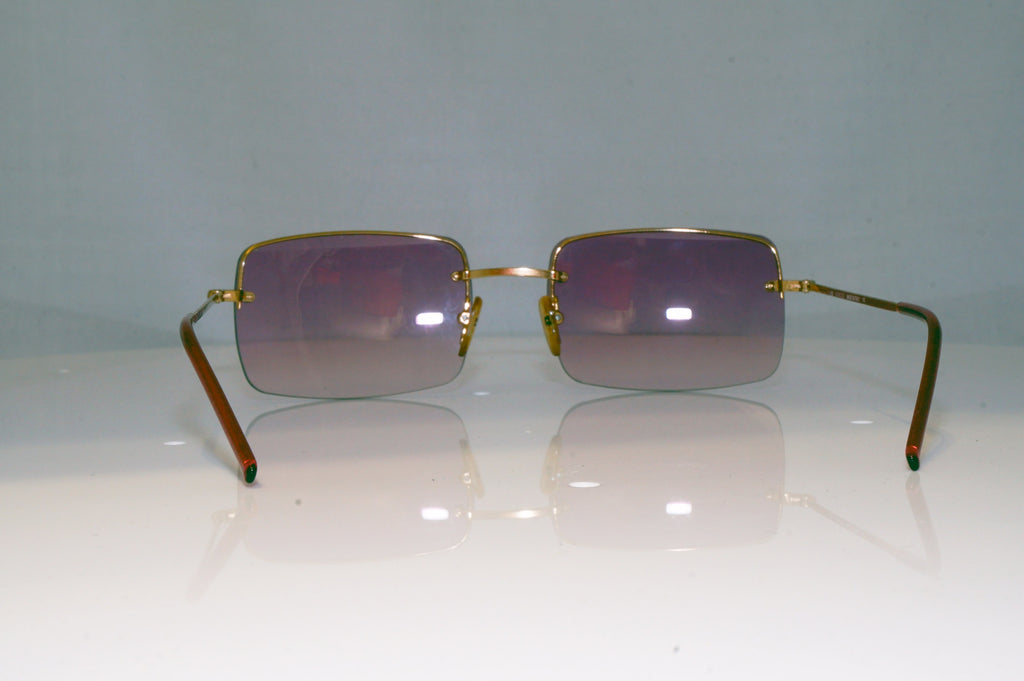 GUCCI Mens Vintage Designer Sunglasses Gold Square GG 1653 T7J 17359