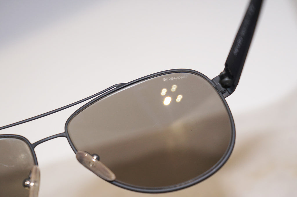PRADA Boxed Mens Designer Mirror Sunglasses Grey Aviator SPS 55Q TIG-2B0 14602