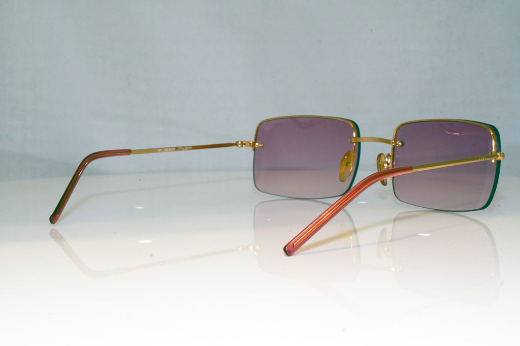 GUCCI Mens Vintage Designer Sunglasses Gold Square GG 1653 T7J 17359