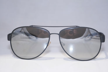 PRADA Boxed Mens Designer Mirror Sunglasses Grey Aviator SPS 55Q TIG-2B0 14602