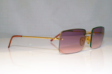 GUCCI Mens Vintage Designer Sunglasses Gold Square GG 1653 T7J 17359