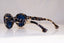 PRADA Womens Designer Sunglasses Blue Butterfly SPR 15Q ROK-1V1 18047