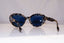 PRADA Womens Designer Sunglasses Blue Butterfly SPR 15Q ROK-1V1 18047