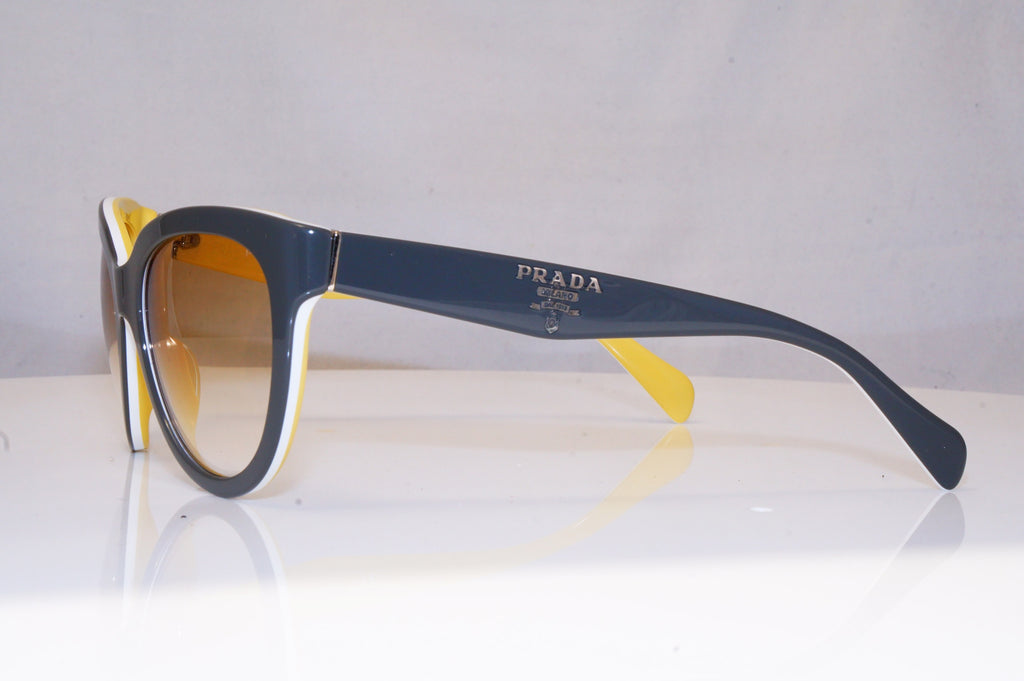 PRADA Womens Designer Sunglasses Grey Cat Eye SPR 05P 2AE-7PS 17974