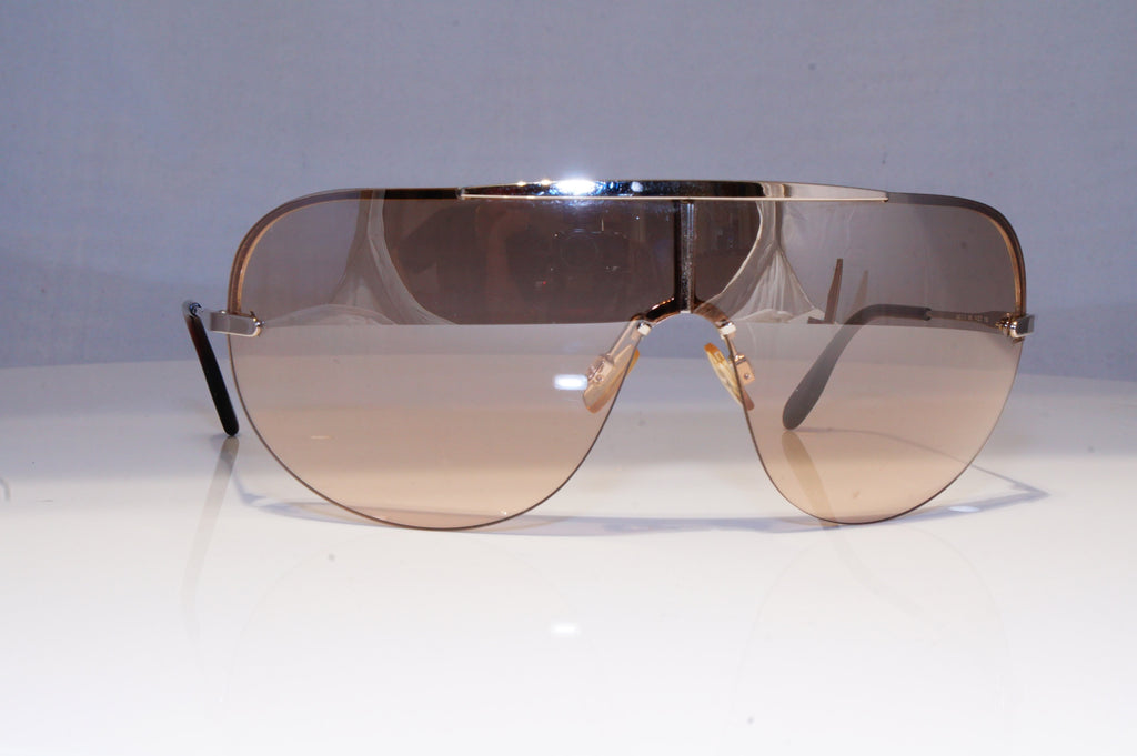 DOLCE & GABBANA Mens Designer Sunglasses Silver Shield D&G 2112 885 18957