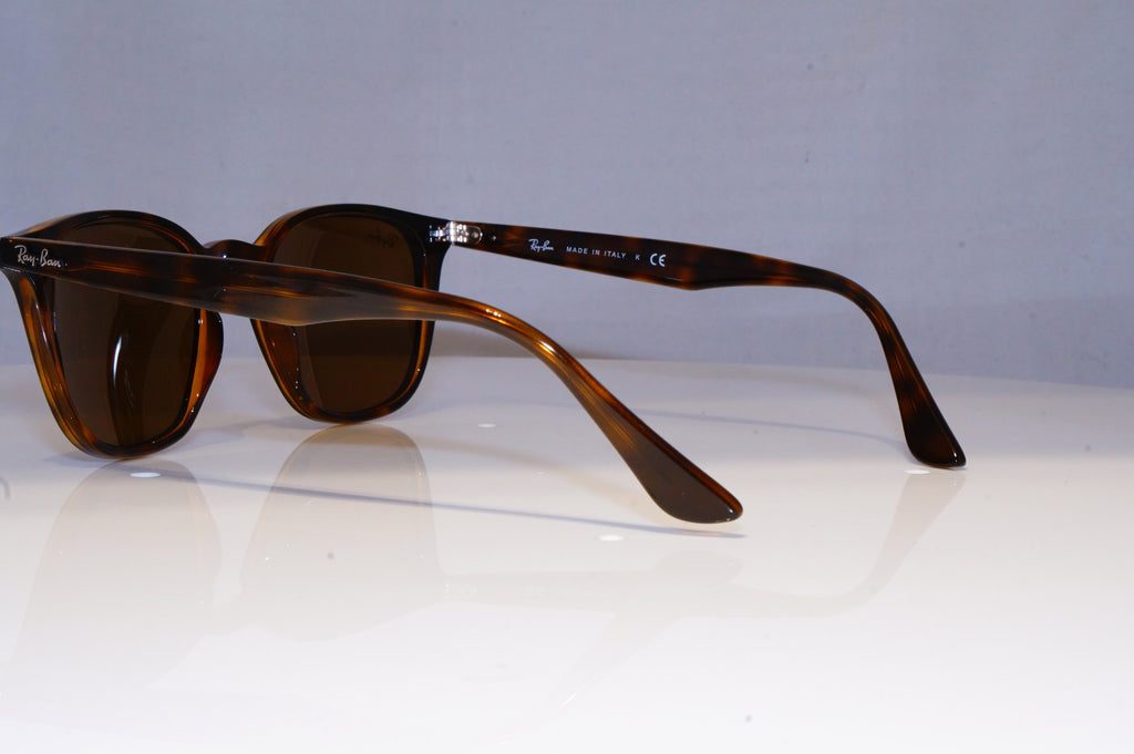 RAY-BAN Mens Designer Sunglasses Brown Square RB 4258 710/73 18952
