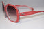DOLCE & GABBANA Womens Designer Sunglasses Red Oversized D&G 3064 1881/8H 15734