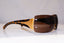PRADA Mens Unisex Designer Sunglasses Brown Shield SPR 04I 2AU-8C1 16434