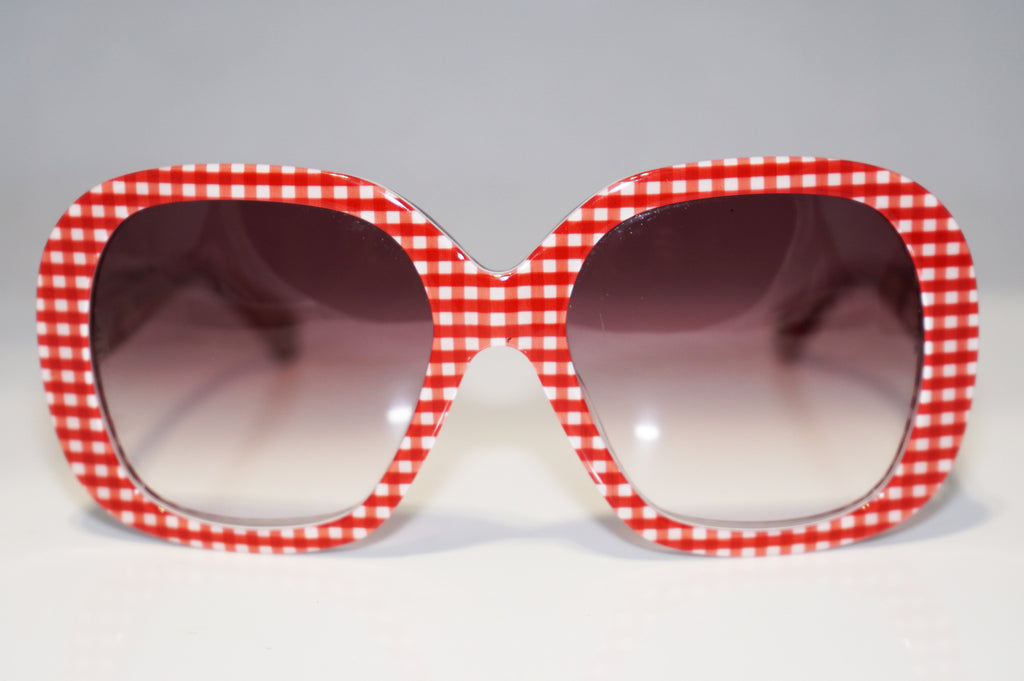 DOLCE & GABBANA Womens Designer Sunglasses Red Oversized D&G 3064 1881/8H 15734