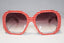 DOLCE & GABBANA Womens Designer Sunglasses Red Oversized D&G 3064 1881/8H 15734