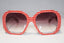 DOLCE & GABBANA Womens Designer Sunglasses Red Oversized D&G 3064 1881/8H 15734