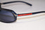 PRADA Vintage Mens Designer Sunglasses Blue Wrap SPS 06D 0AM-1V1 14588
