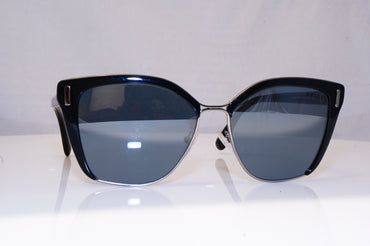PRADA Womens Mirror Designer Sunglasses Black Butterfly SPR 56T 1AB-5LO 18031