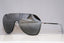 DOLCE & GABBANA Mens Designer Mirror Sunglasses Silver Shield DG 2162 0588 14464