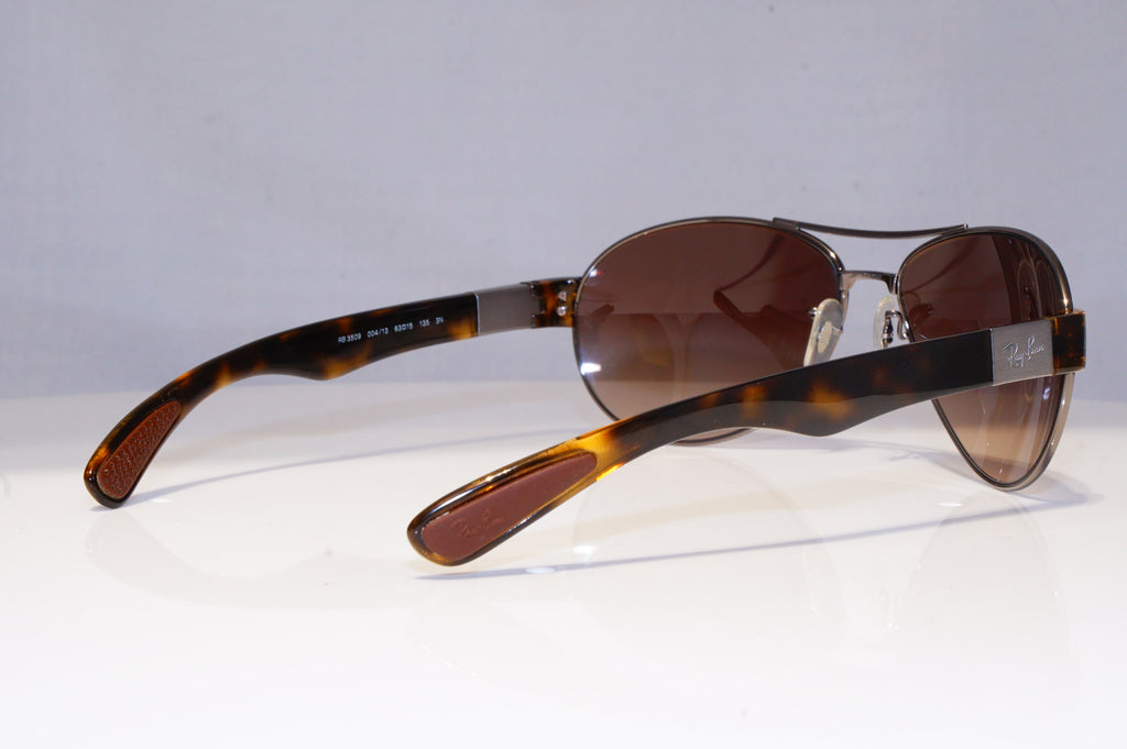 RAY-BAN Mens Designer Sunglasses Brown Pilot RB 3509 004/13 20496