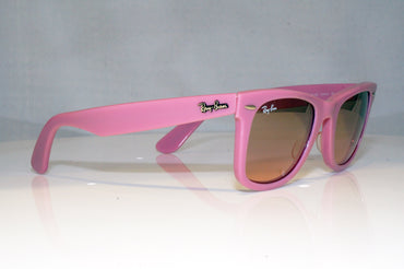 RAY-BAN Mens Womens Unisex Designer Sunglasses Pink Wayfarer RB 2140 9683E 17337