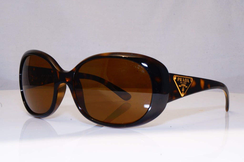 PRADA Womens Polarized Designer Sunglasses Brown Oval SPR 27L 2AU-5Y1 17951