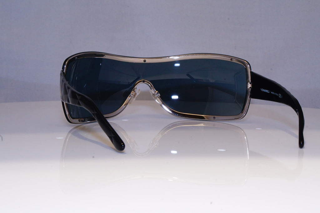 CHANEL Womens Designer Sunglasses Black Shield  4126 127/87 18377