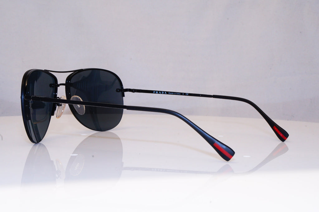 PRADA Mens Mirror Diamante Designer Sunglasses Aviator SPS50R 7AX-5LO 18225