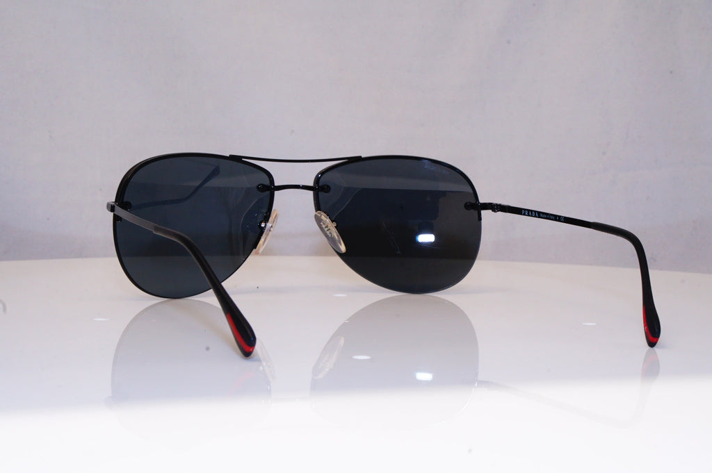 PRADA Mens Mirror Diamante Designer Sunglasses Aviator SPS50R 7AX-5LO 18225