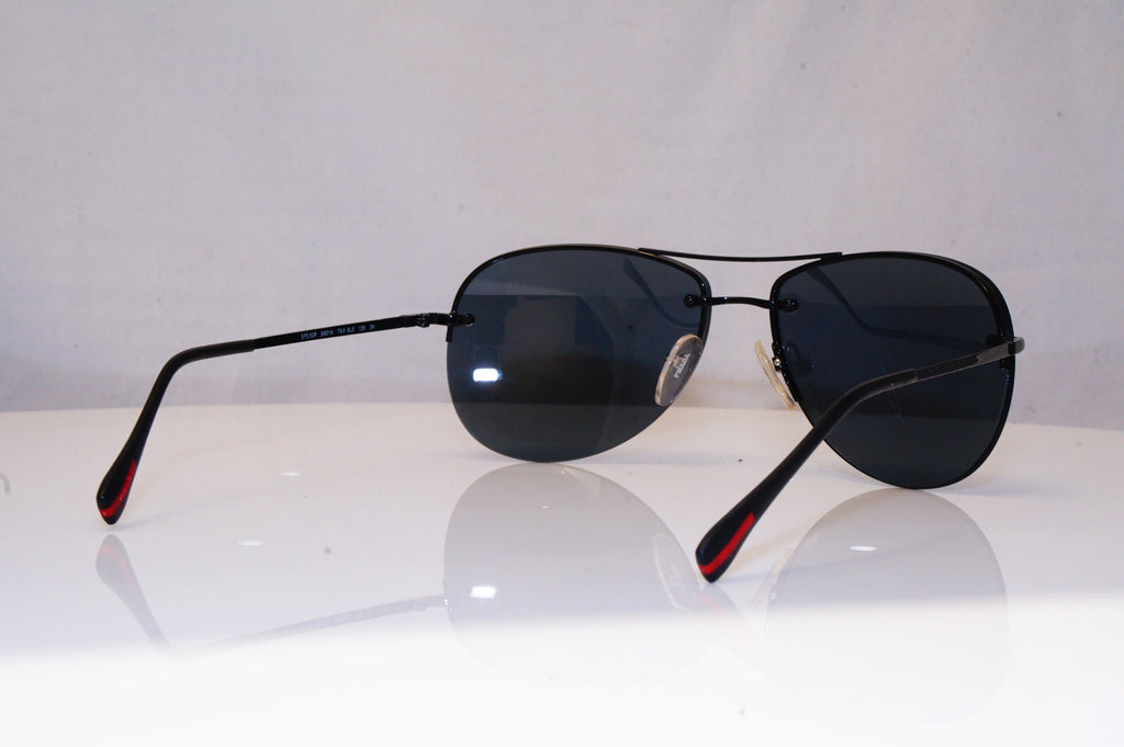 PRADA Mens Mirror Diamante Designer Sunglasses Aviator SPS50R 7AX-5LO 18225