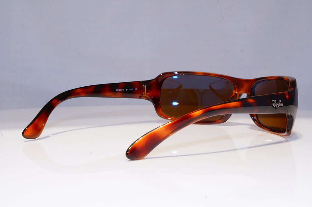 RAY-BAN Mens Womens Polarized Designer Sunglasses Rectangle RB 4075 642/57 20475