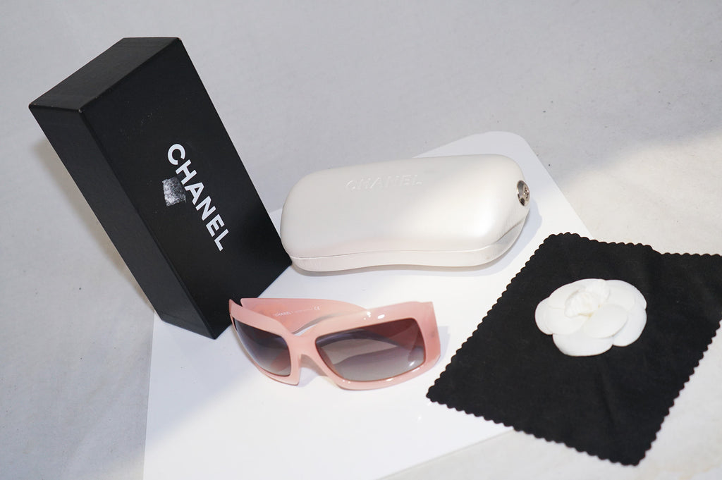 CHANEL Boxed Womens Mother of Pearl Sunglasses Pink Wrap 5076 C571 11 14573