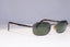 GIORGIO ARMANI Mens Vintage Designer Sunglasses Silver Rectangle 671 976 20138