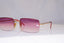 GUCCI Mens Vintage 1990 Designer Sunglasses Gold Square GG 1653 TJ7 16892