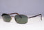 GIORGIO ARMANI Mens Vintage Designer Sunglasses Silver Rectangle 671 976 20138