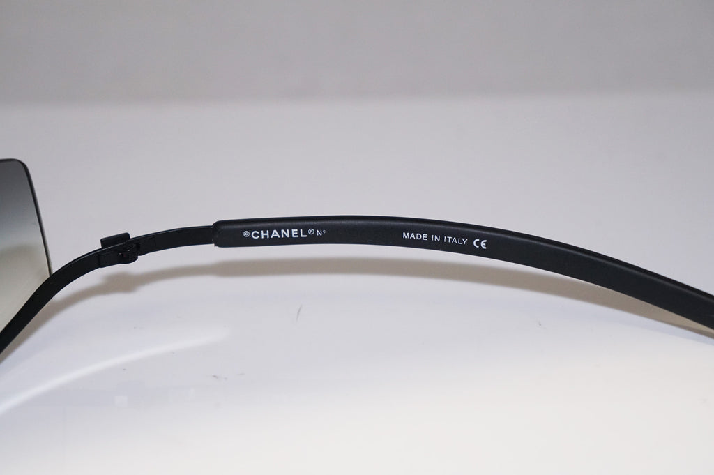 CHANEL Womens Designer Crystal Sunglasses Black Wrap 4066 C101 8G 14582